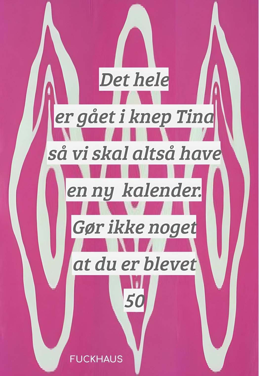 "Tina Kjær is back" af Frederik Backhaus